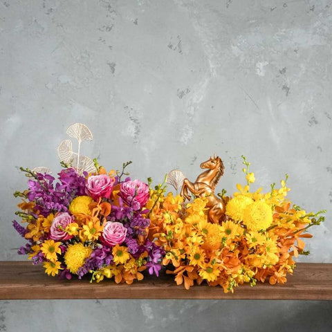 Table Decoration “Golden Spring Parade” - CNY Hampers & Gifts 2026