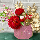 CNY25 Blooming Fortune 富贵花 Arrangement - CNY Hampers & Gifts 2025