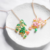 Graceful Petals Handmade Necklace - CNY Hampers & Gifts 2025