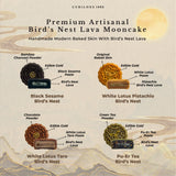[PRE-ORDER] Mid-Autumn 2025 - Cubiloxe Ruby Elegance Bird's Nest Mooncake Gift Set