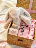 My First Cuddle ｜ Personalized Baby Gift Set, 0 - 9 months Infant Pink Girl (Islandwide Delivery)