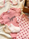 My First Cuddle ｜ Personalized Baby Gift Set, 0 - 9 months Infant Pink Girl (Islandwide Delivery)