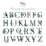 Botanical Initial Coffee Tumbler | Printed