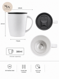 Warm Moments — Engraved Stainless Steel Mug & Treats Gift Set