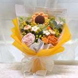 Handmade Crochet Sunflower Bouquet (Islandwide Delivery)