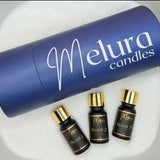 [Bundle] 350g Melura Pearl Candle +3 x 10ml Fragrance Oil