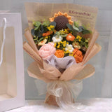 Handmade Crochet Sunflower Bouquet (Islandwide Delivery)