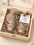 The Eternal Bond: Premium Personalised Wooden Wedding & Anniversary Gift Box