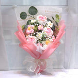 Handmade Crochet Roses Bouquet (Islandwide Delivery)
