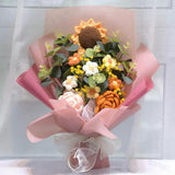 Handmade Crochet Sunflower Bouquet (Islandwide Delivery)