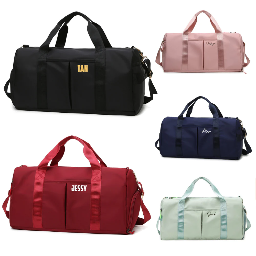 Personalised Duffel Gym Bag Giftr Singapore's Leading Online Gift Shop