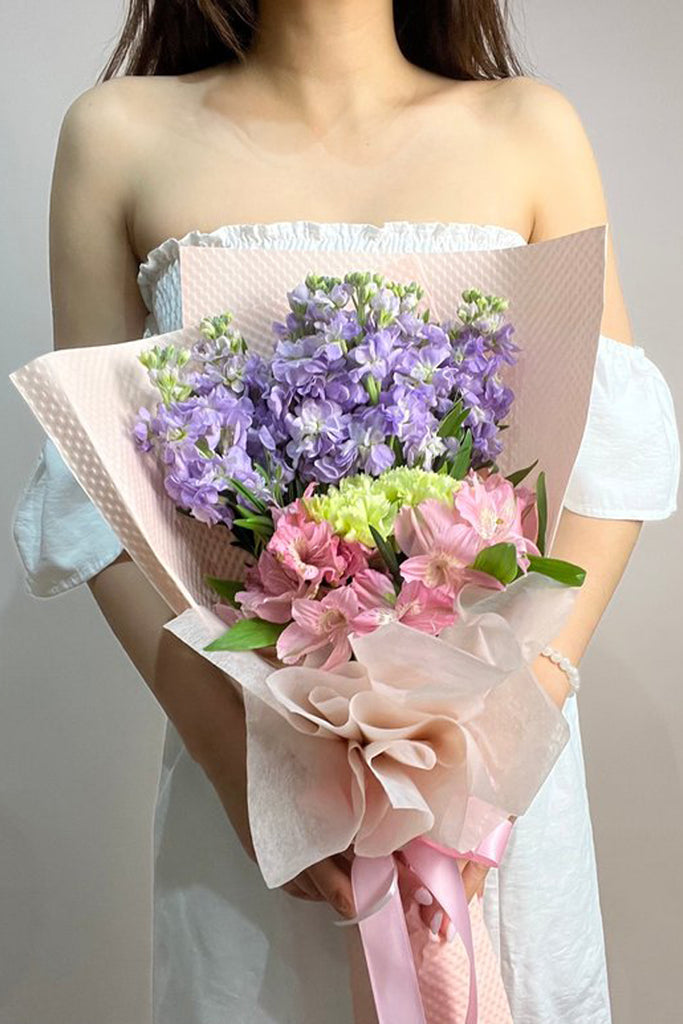 Love Birds Flower Bouquet Giftr Singapore's Leading Online Gift Shop