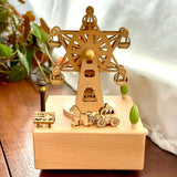 Personalised Wooden Music Box -  Timeless Ferris Dream (Islandwide Delivery)