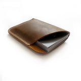 Personalised Minimalist Cow Leather Card Holder