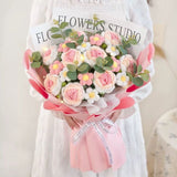 Handmade Crochet Flower Bouquet - Eternal Love Bouquet (Islandwide Delivery)