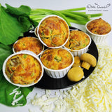 Chicken Ham & Cheese Muffins (Lactation Version Available)