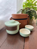 Circle of Harmony Mooncake Set - PU Leather Bag & Portable Travel Tea Set (Islandwide Delivery)  - Mooncake Festival 2026