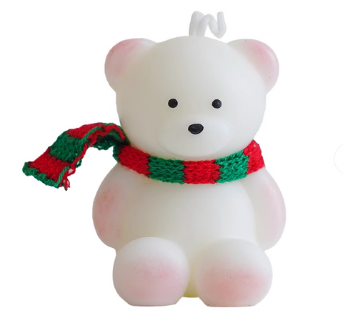 Christmas Bear Scented Candle (1 Piece)  - Christmas 2025