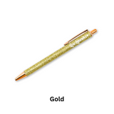 Personalised Pens (Glitter Guru, Set of 7) - Christmas 2024