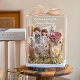 Colleen Preserved Flower Acrylic Box