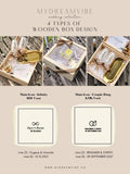 Wedding Blessing Set - Engraved Wine Glass and Tray In Wooden Box