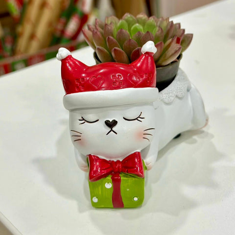 Christmas Cute Animal Plant Pots  - Christmas 2025