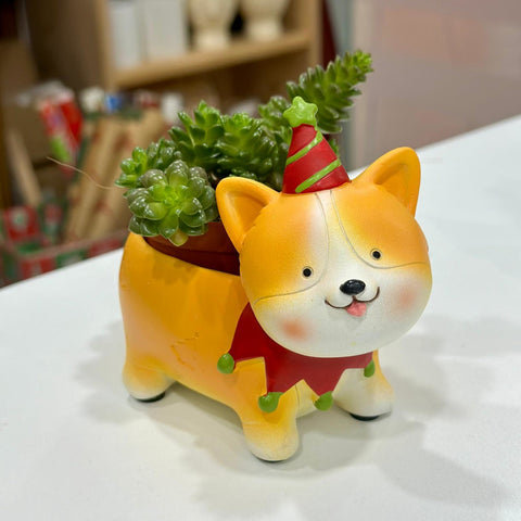 Christmas Cute Animal Plant Pots  - Christmas 2025