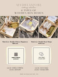 The Champagne Moment - Engraved Champagne glass in Wooden Box (Option to Add Gold Tray / Champagne)