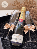 Forever Yours - Personalised Moet and Engraved Champagne Gift Set