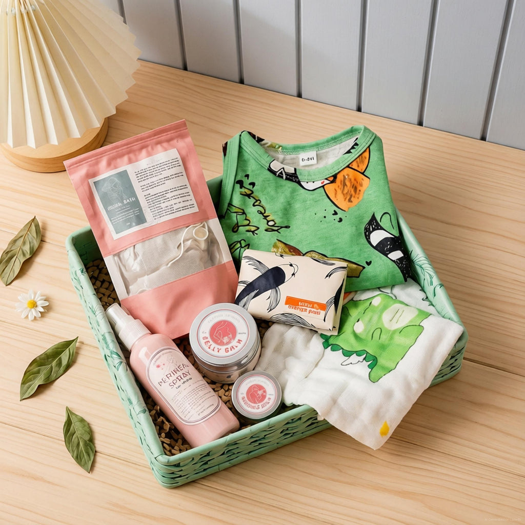 [Corporate Gift] Post Natal (Romper) Gift Set for Mommy & Baby