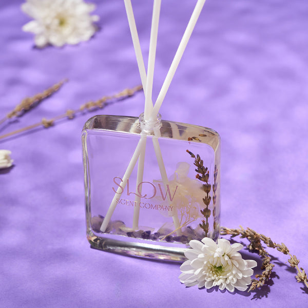 Lavender White Tea Crystal Reed Diffuser | Giftr - Singapore's Leading ...