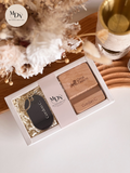 A Refined Gesture of Gratitude - Keychain with Wooden Phone Stand