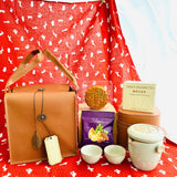 Circle Of Reunion Mooncake Set with Portable Travel Tea Set (Islandwide Delivery)  - Mooncake Festival 2026