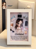 Todearyou.co Personalise 3D Chibi Photo Frame