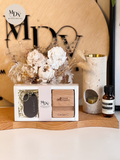 A Refined Gesture of Gratitude - Keychain with Wooden Phone Stand