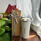 Personalised Auto Stir Thermos (Islandwide Delivery) - Father's Day Flowers & Gifts 2026