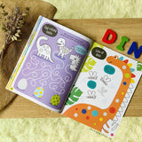 Bundle Set of 2 - My First Stickers: Alphabet & My First Stickers: Dinosaurs