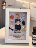 Todearyou.co Personalise 3D Chibi Photo Frame