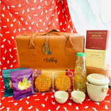 Circle of Harmony Mooncake Set - PU Leather Bag & Portable Travel Tea Set (Islandwide Delivery)  - Mooncake Festival 2026