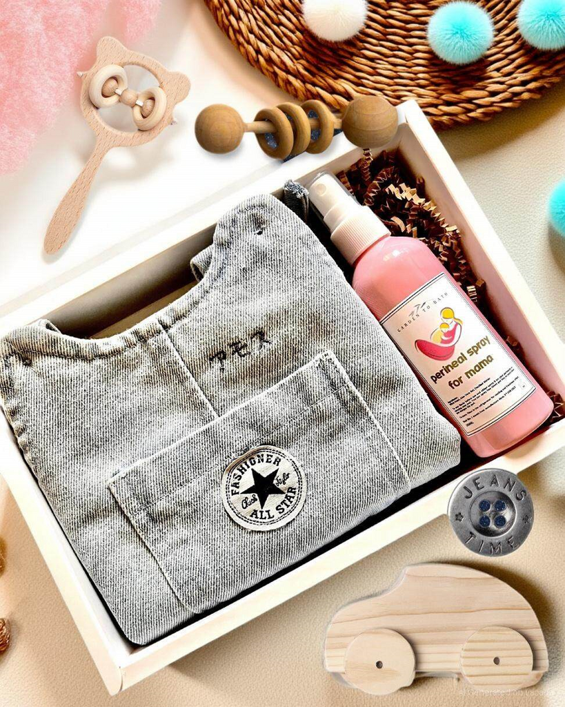 Simple Made Personal Baby Shower Gift Set (For Mom, Baby Boy/Girl)