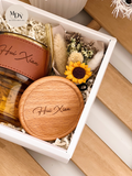 Sip in Style - Personalised Tumbler & Wooden Coaster Gift Set