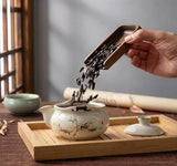 Sipping Serenity Tea Set (Dark Brown) - Mother's Day Flowers & Gifts 2026