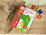 Bundle Set of 2 - My First Stickers: Alphabet & My First Stickers: Dinosaurs