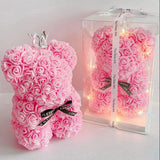 Pink Toy Rose Bear