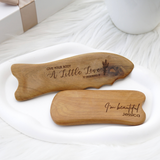 Personalized Wooden Scraping Board/Gua Sha Tool (Islandwide Delivery)
