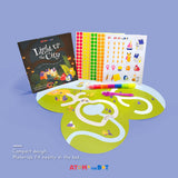 Glow-in-the-Dark Story & Activity Book | Light Up The City | Atom & the Dot (Islandwide Delivery)