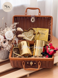 Grand Wedding Rattan Basket (with FREE TWG Grand Wedding Tea)