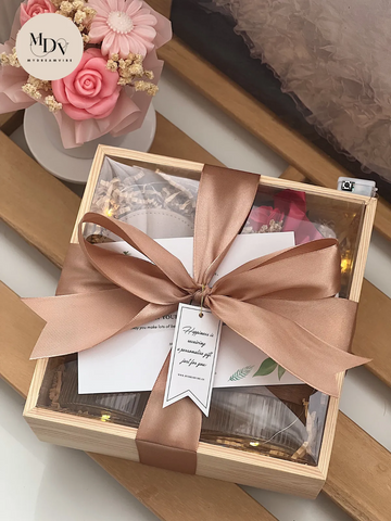 The Eternal Pair - Engraved Drinking Glass with Coaster