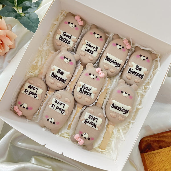 Baptism themed Cakesicle Giftr Singapore's Leading Online Gift Shop