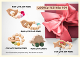Wooden Teether Baby Toys